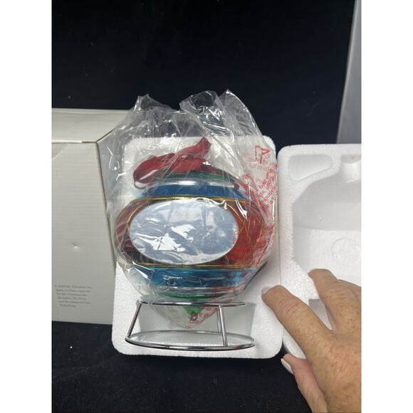 Mr. Christmas Magic Scene Ornament Musical Animated Train Station New In Box - Picture 7 of 8